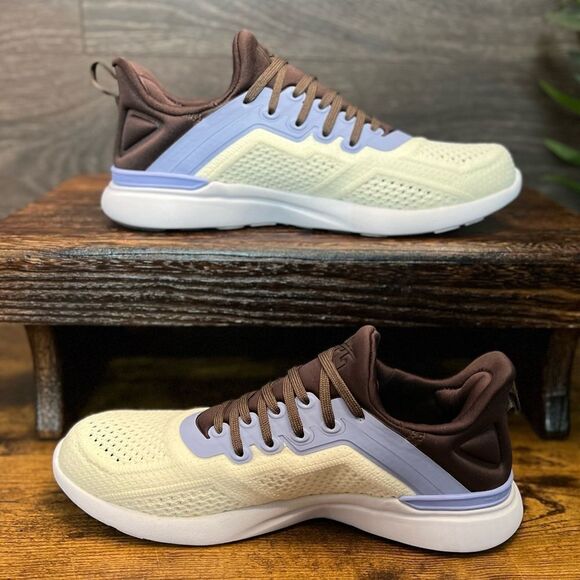 APL Women's TechLoom Tracer in Chocolate/Pristine/Bellflower. Size 6.5. NIB! - Picture 2 of 14